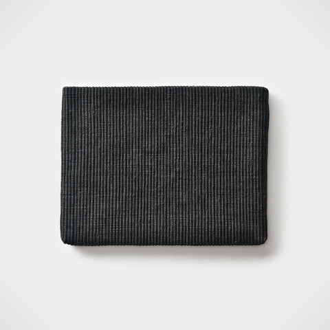 Tsuchiya Orimono-sho book pouch (black)