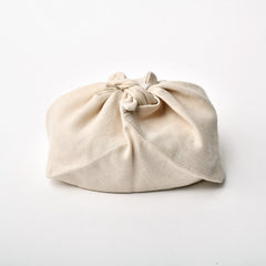 Tsuchiya Orimono-sho bento bag (beige)