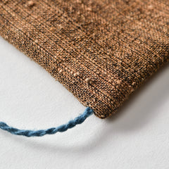 Tsuchiya Orimono-sho triangle bag (brown)
